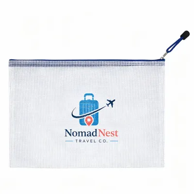PolyWeave Zippered Document Bags - Stealth Promo Co