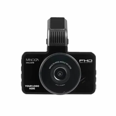 Minolta 1080P Dash Cams W/3.0" LCD - Stealth Promo Co