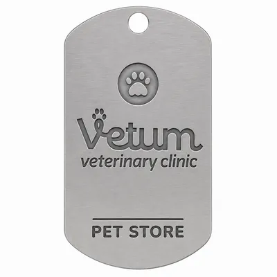 Die Struck Metal Dog Tags - Stealth Promo Co