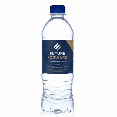 16.9 oz Standard Custom Label Water Bottles - Stealth Promo Co