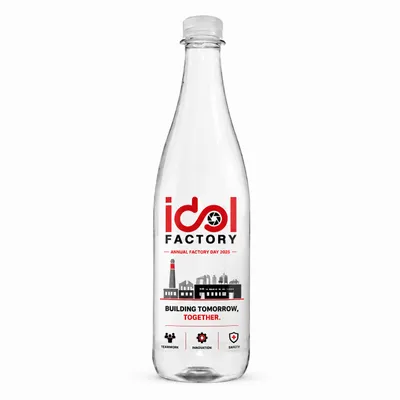 16.9 oz Champagne Style Water Bottle - Stealth Promo Co