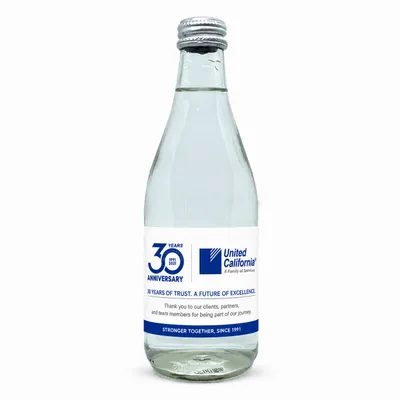 12 oz Glass Water Bottle (GLA12) - Stealth Promo Co