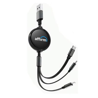 Soft Silicone 3-in-1 Charging Cables