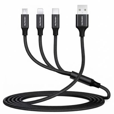 Nylon Braided 3-in-1 Charging Cables