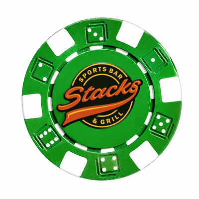 6 Stripe Custom Poker Chips