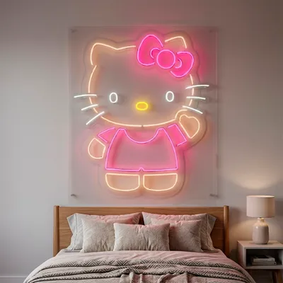 Custom Hello Kitty Neon Signs - Stealth Promo Co