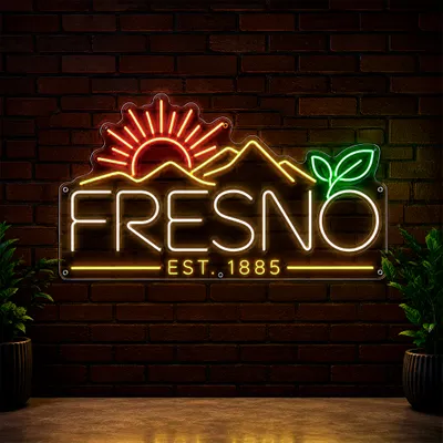 Custom Commercial Neon Signs Fresno - Stealth Promo Co