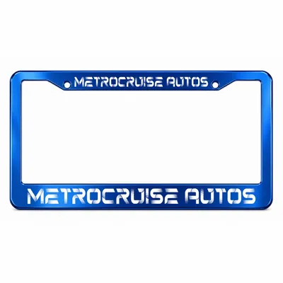 Stainless Steel License Plate Frames - Stealth Promo Co