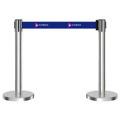 Retractable Belt Stanchions - Stealth Promo Co