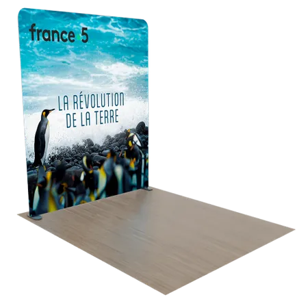 Présentoirs rétroéclairés pour salons professionnels - Imprint Now - NL