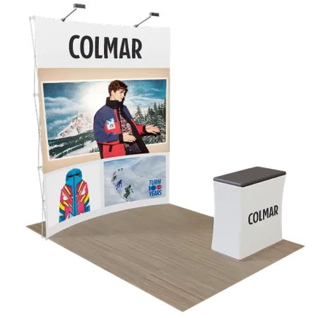 Espositori per Fiere 2,4 m x 2,4 m - Imprint Now - IT