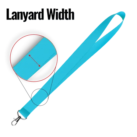 Lanyard Width Lanyard Width - Custom Pro Prints
