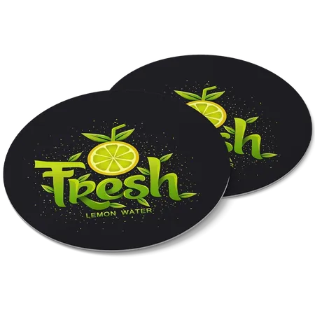Vinyl Coasters - Tote Bags Now