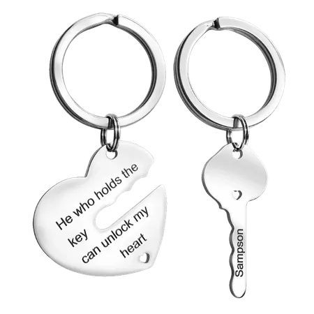 Metal Keychain for Couples Metal Keychain for Couples - Custom Pro Prints