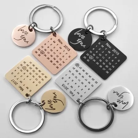 Charming Metal Keychain Charming Metal Keychain - Custom Pro Prints