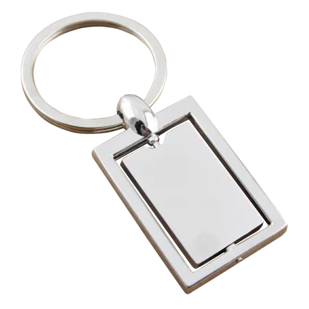 Spinning Square Metal Keychain Spinning Square Metal Keychain - Custom Pro Prints
