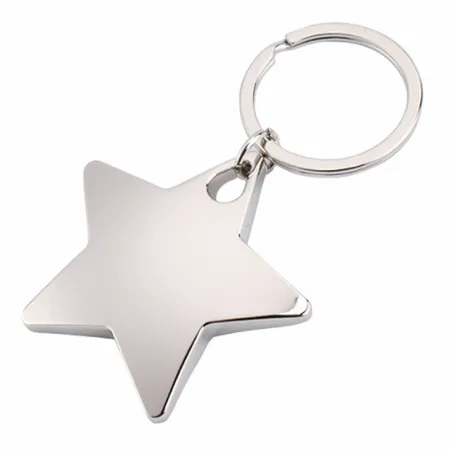 Dazzling Star Metal Keychain Dazzling Star Metal Keychain - Custom Pro Prints