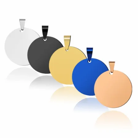Full Color Circle Metal Keychain Full Color Circle Metal Keychain - Custom Pro Prints