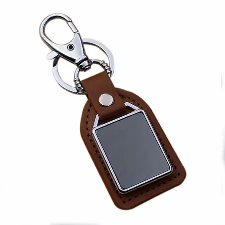 Premium Leather & Metal Keychain Premium Leather & Metal Keychain - Custom Pro Prints