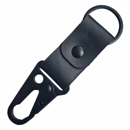 Leather Button Keychain Leather Button Keychain - Custom Pro Prints