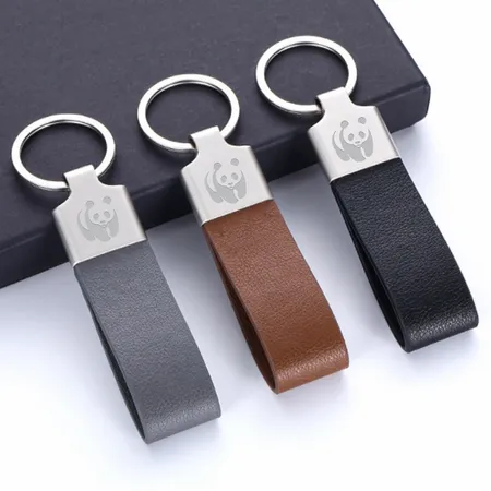 Elegant Loop Leather Keychain Elegant Loop Leather Keychain - Custom Pro Prints