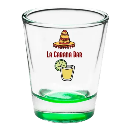 Clear Glass Shot Glass - Custom Tees Today