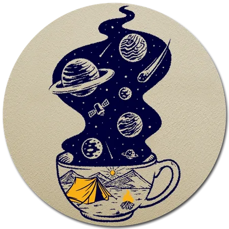 Soft Diatom Absorbent Coaster - Tote Bags Now