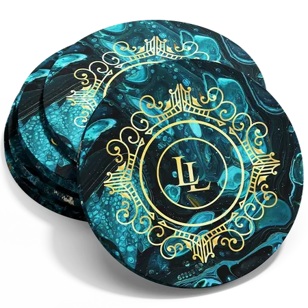 Marble Coaster - Tote Bags Now