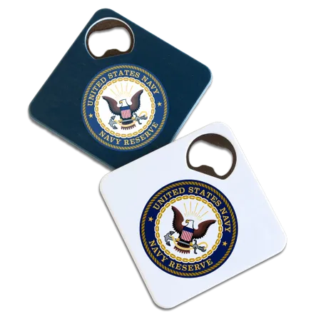 Customized Bottle Opener Coaster - Tote Bags Now