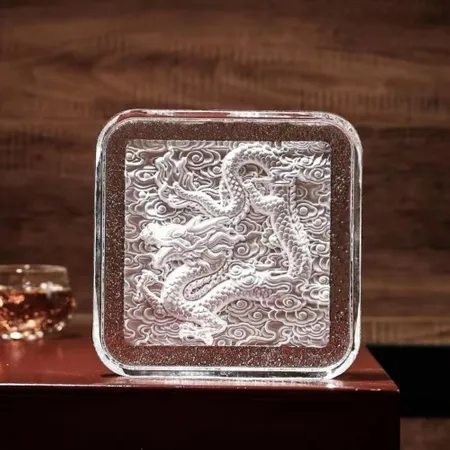 Customized Crystal Carving Coaster - Tote Bags Now