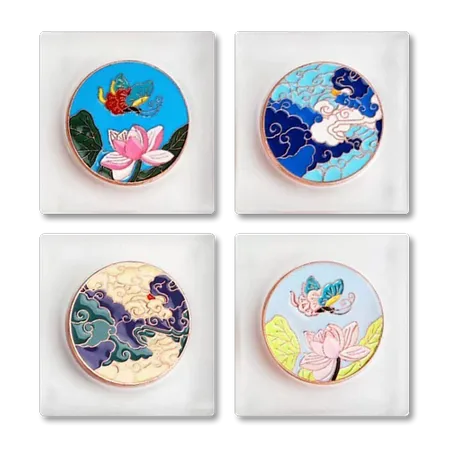 Customized Glass Alloy Coaster - Tote Bags Now