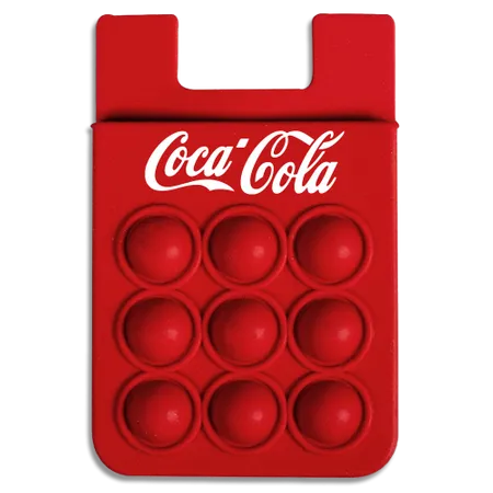 Silicone Push Pop Up Phone Wallet - Custom Tees Today