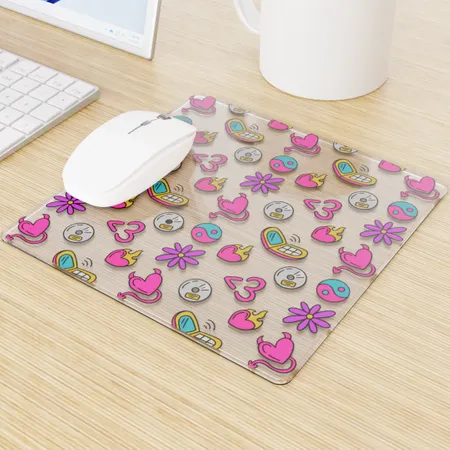 Custom Acrylic Transparent Mouse Pad Custom Acrylic Transparent Mouse Pad - Stealth Promo Co