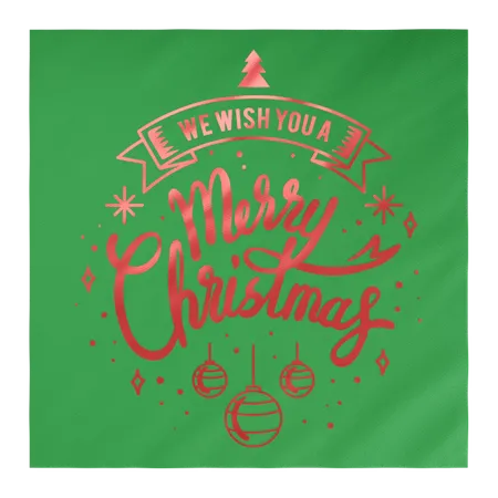 Custom Foil Stamped Luncheon Napkin - Custom Tees Today