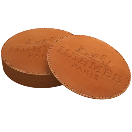 Leather Coasters - Tote Bags Now
