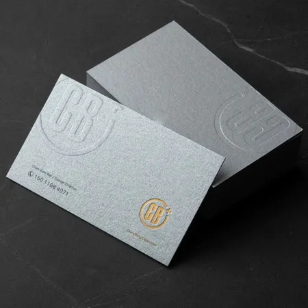 Metallic Business Cards - Stealth Patches