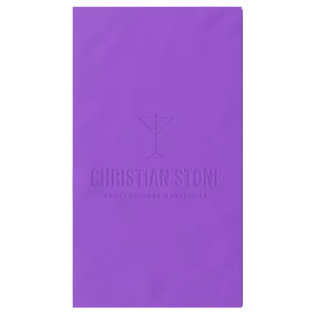Custom Debossed Guest Towel Napkin - Custom Tees Today