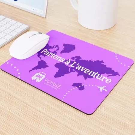Tapis de souris rectangulaire personnalisé - Imprint Now - FR