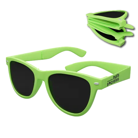 Lunettes de soleil pliables personnalisées