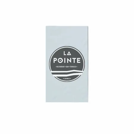 Serviettes rectangulaires en lin personnalisée - Imprint Now - FR