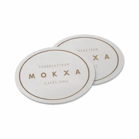 Sous-verres en papier absorbant gaufré - Imprint Now - FR