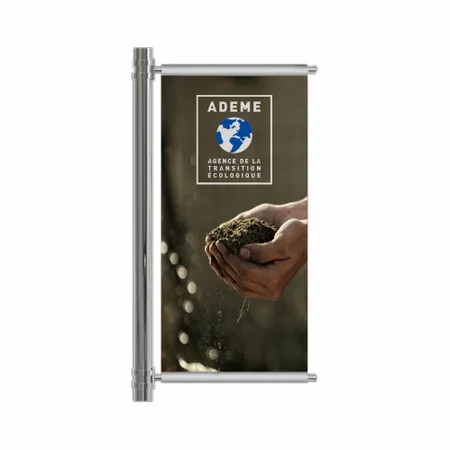 Bannière de poteau - Imprint Now - FR