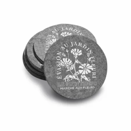 Sous-verres en feutrine absorbante - Imprint Now - FR