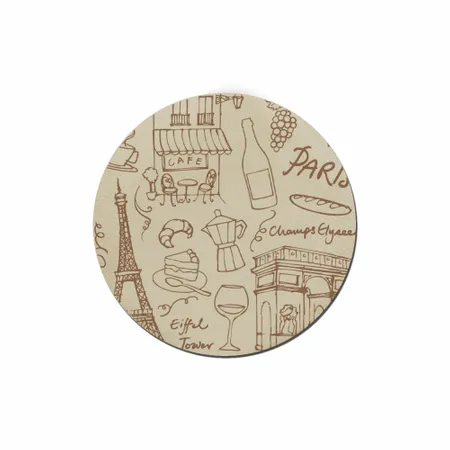 Sous-verres en diatomite - Imprint Now - FR