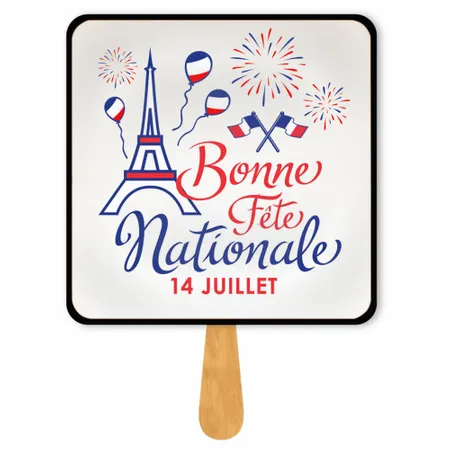 Éventail carré - Imprint Now - FR