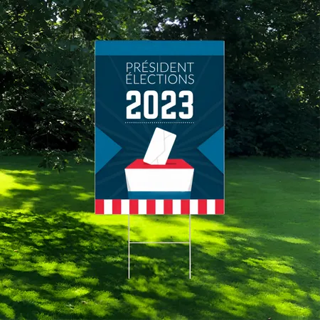 Panneau publicitaire 61 cm x 46 cm