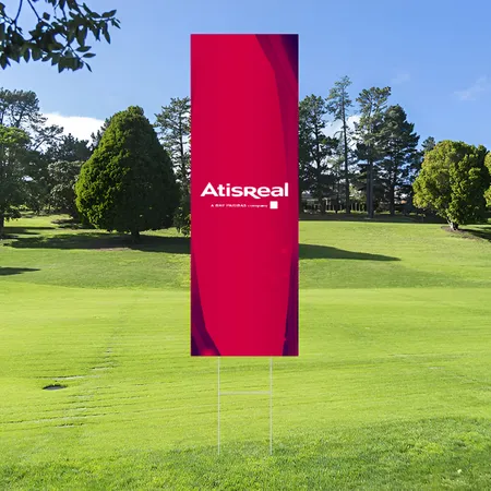 Panneau publicitaire 15 cm x 46 cm