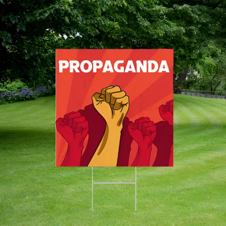 Panneau “Propagande”