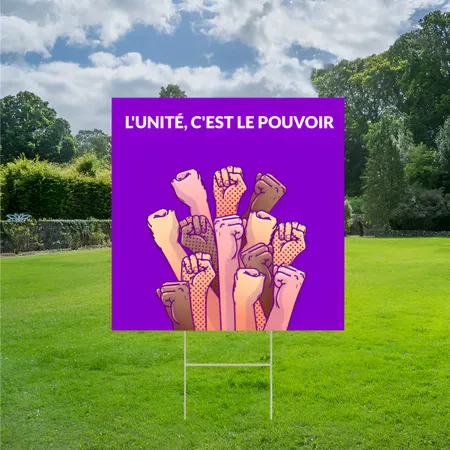 Panneau communautaire unité