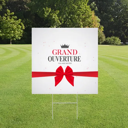 Panneau pour la grande ouverture